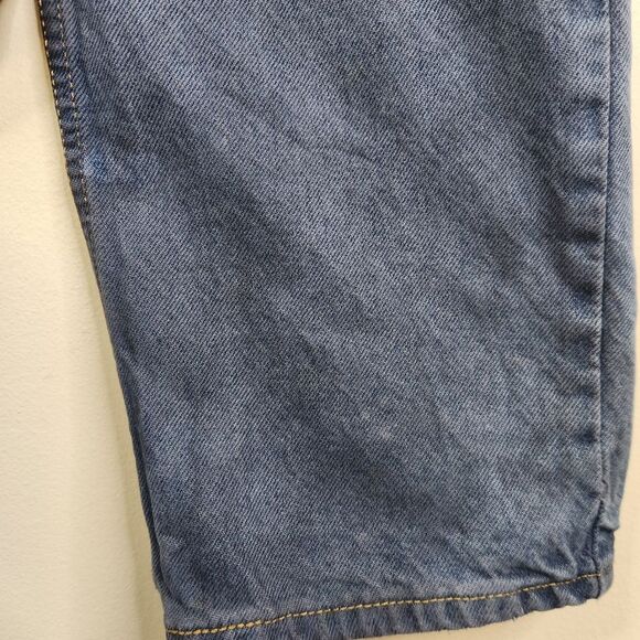 Vintage 90s Orange Tab 505 Levi's Regular Fit Straight Leg Jeans 36x32 - Picture 9 of 9
